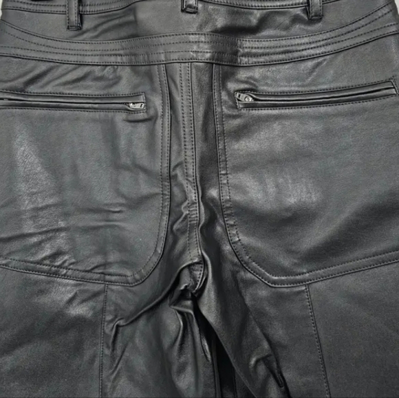 Free Pepple We The Free Rebel Vegan Leather Pants/Black - Picture 6 of 16